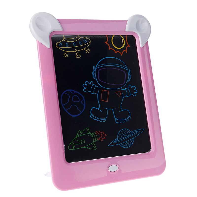 3D Magic Light Up Tekening Pad Kinderen Tekentafel Puzzel Licht Boord Kinderen Hersenen Ontwikkeling Speelgoed Puzzel Tekening: Roze