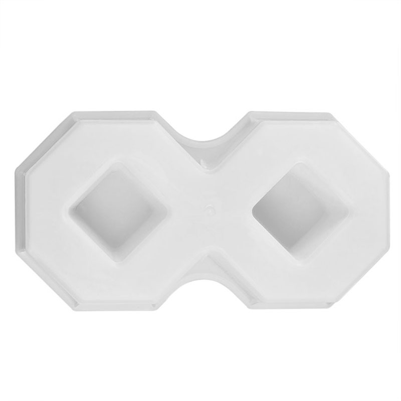 DIY Square Garden Path Concrete Plastic Brick Mold Paving Propylene Pavement Walkway 40x20x8cm Garden Buildings Accessories