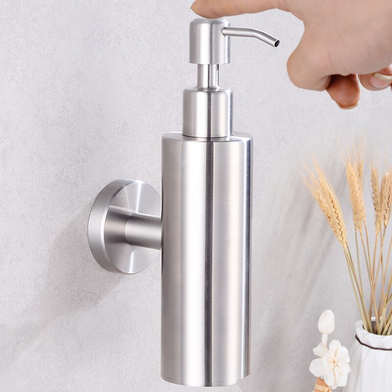 Bathroom Stainless Steel Towel Holder Wall Mounted Towel Rack Hanging Holder Single Towel Bar Ring Robe Hook Toilet Paper Holder