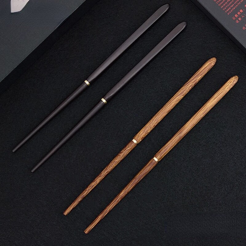 Nikou 3 Stks/set Houten Bestek, Draagbare Mes Vork Lepel Set voor Thuis