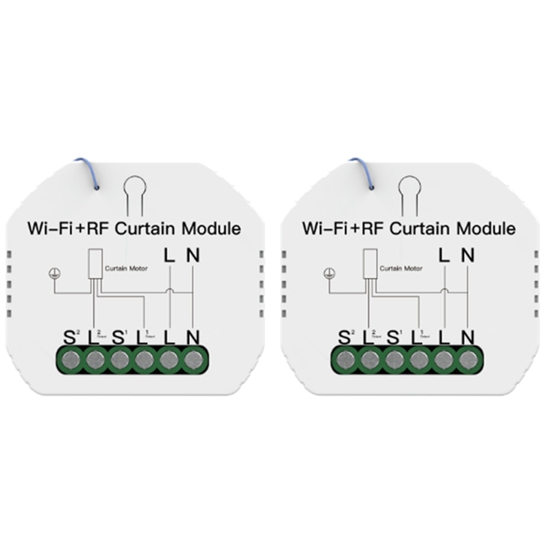 Wifi mini älykäs verhokytkin moduuli rullaverhot kaihtimet moottori älykäs elämä tuya työskentele alexan kanssa google home: Default Title