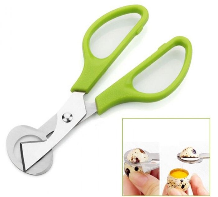 10Pcs Duif Kwarteleitje Schaar Rvs Vogel Cutter Opener Keuken Tool Clipper