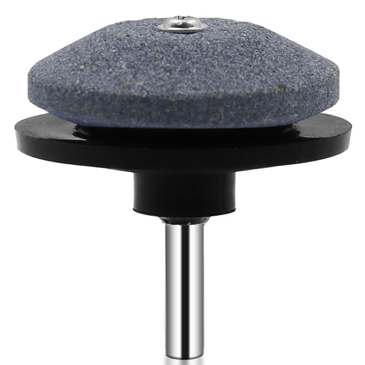 50mm snabbare gräsklippare slipare gräsklippare knivslipare universal slipning roterande borrsnitt точилка для лезвий газонокосилки: Grön