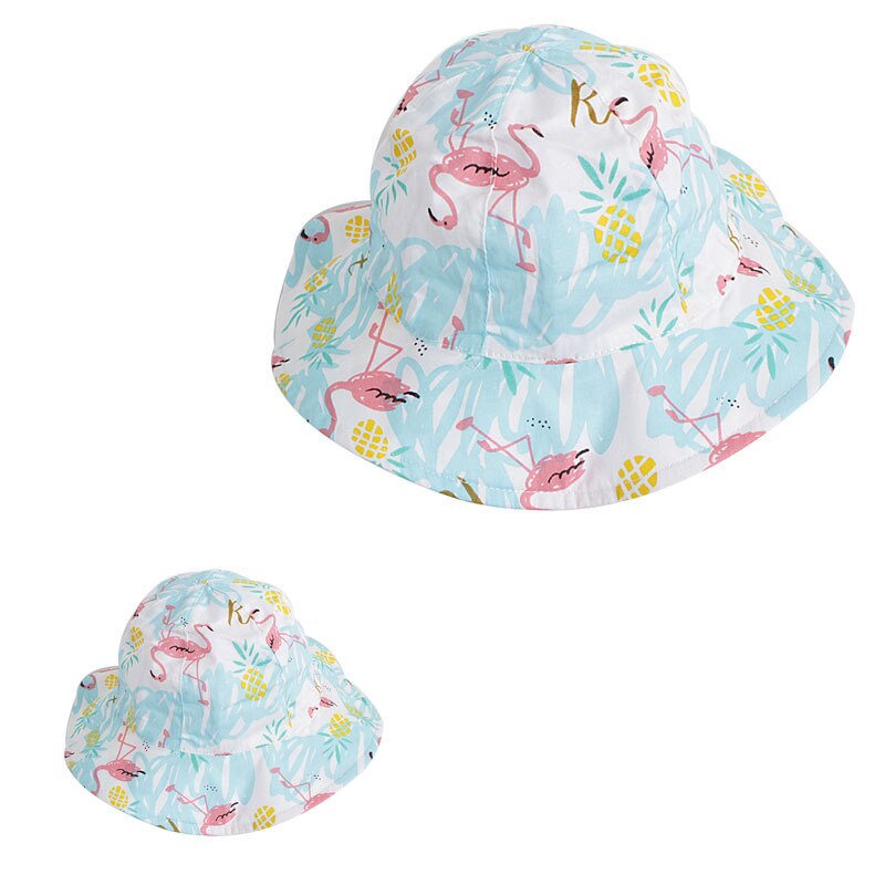 Graffiti freundlicher hüte Schlüsselband fischer hüte sommer atmungs sonnenschirm Baby hüte