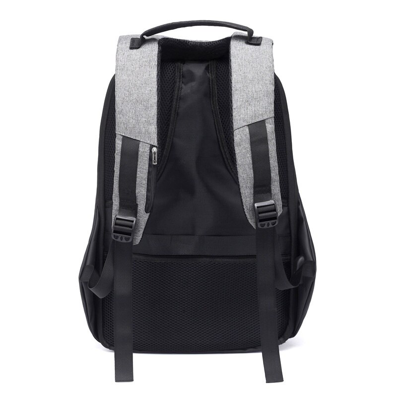 Anti-theft backpack outdoor men's 15.6-inch computer backpack stitching business backpack travel bag