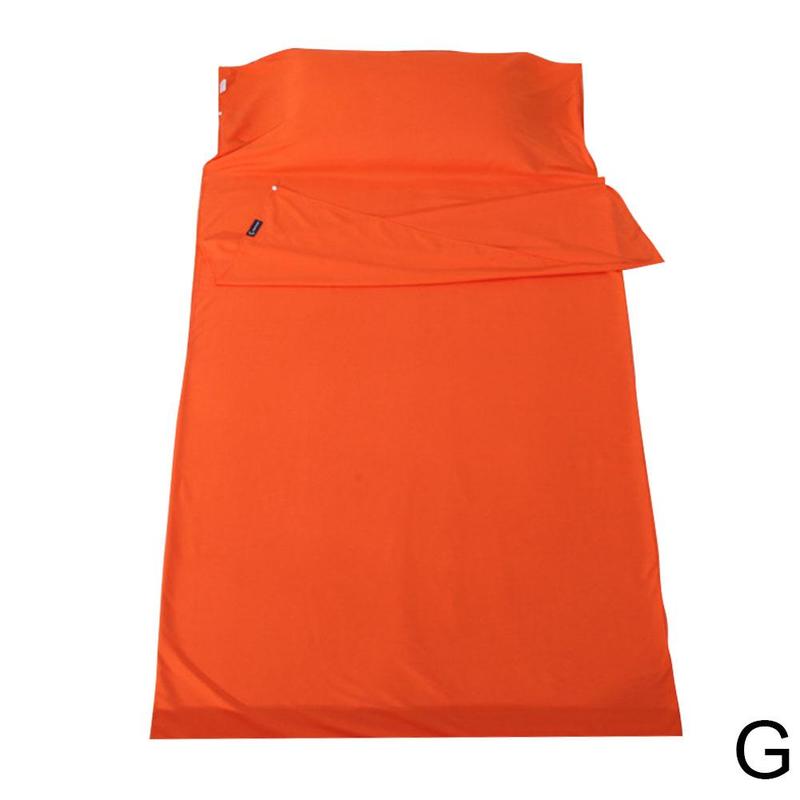 Ultra Light Sleeping Bag Double Stitches Portable Outdoor 75 Hotel * Sheet Travel Hiking Light Mattress 210cm Camping Q6F0: G