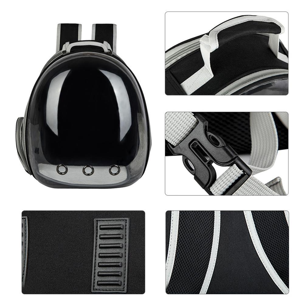 Portable Pet Cat Backpack Foldable Multi-Function Pet Dog Carrier Bag Large Space Capsule Bubble Shoulder Pet Backpack Tent Cage