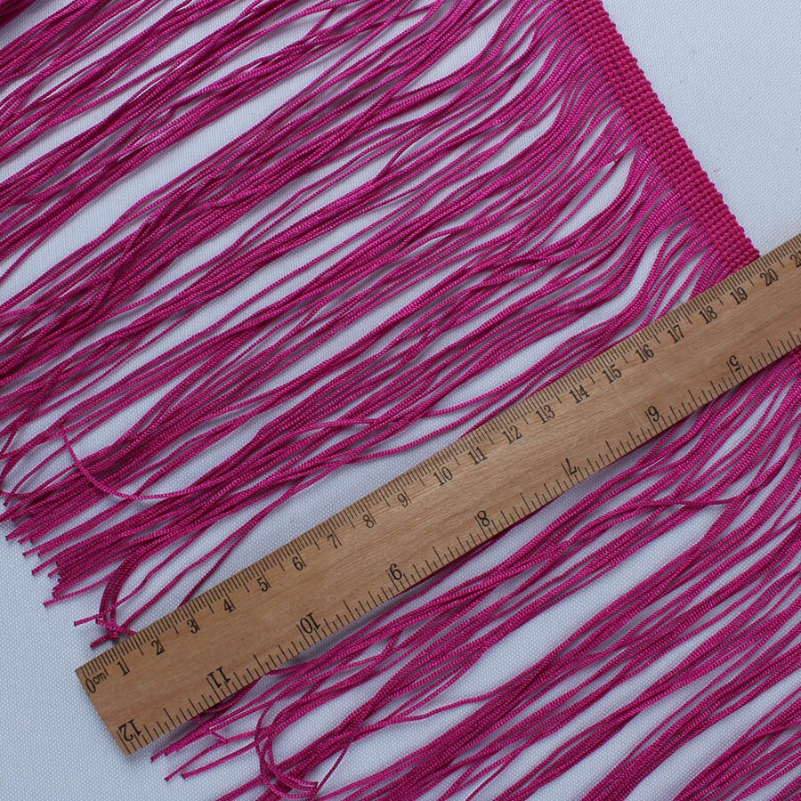 10 Yards/lot Lace Fringe Tassel Polyester Lace Trim Lint DIY Gordijn Latin Jurk Podium Kledingstuk 15 cm/ 20 cm/30 cm Breed