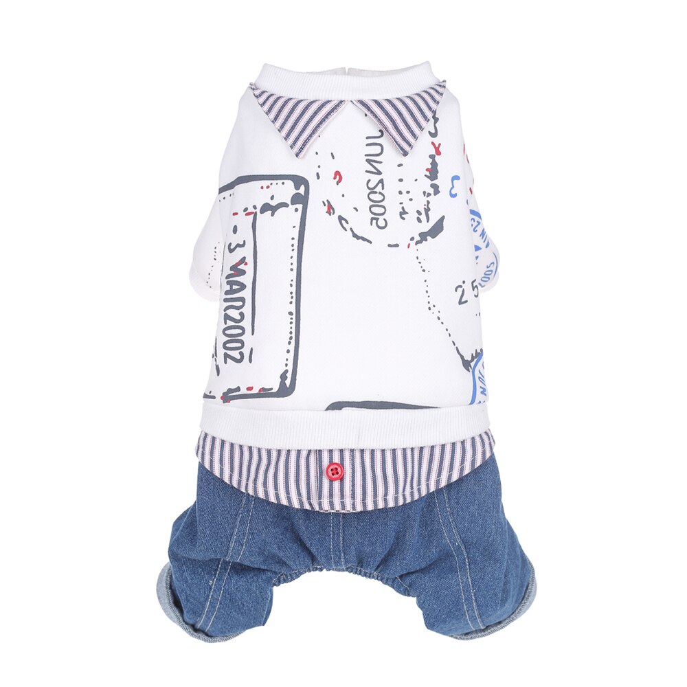 Hoopet Hond Kleding Winter Warme Hond Jumpsuit Dikker Huisdier Kleding Teddy Honden Kostuum Puppy