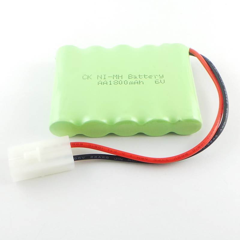 Ruskea 6v no . 5 aa ni mh ladattava akku 1800 mah ni -mh 6v ladattava litiumionikenno