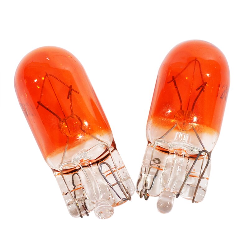 2Stck 12V 5W T10 501 W5W Auto Seite Keile Licht Instrument Lampe Armaturenbrett Halogenlampen Blau Klar verrotten Gelb Grün Violett