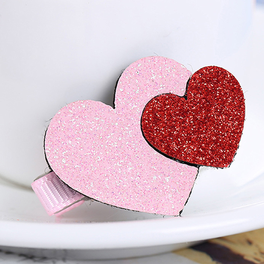 2pcs Baby Headband Girls Toddler Infant Kids Heart Pattern Hairpin Hair Clip Accessories Baby Hair Accessories Шапка Детская