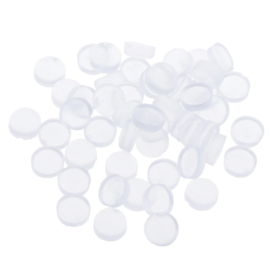 50x trombón trompeta reparar partes de agua clave válvula de escupir corcho almohadillas para herramientas 9x4mm