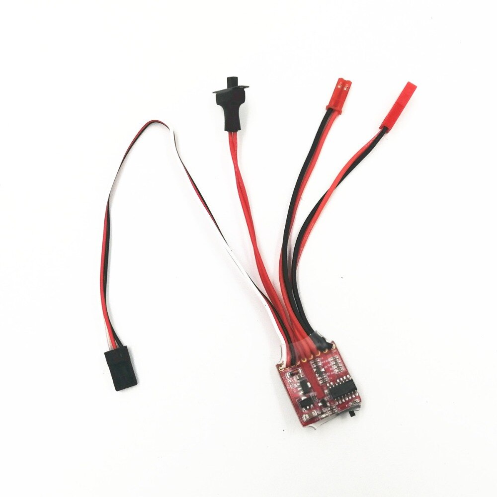 3.0V-9.4V 2KHz Driver Frequency RC ESC 20A 30A Brush Motor Electronic Speed Controller W/ Brake For RC Car Boat Tank Helicopters