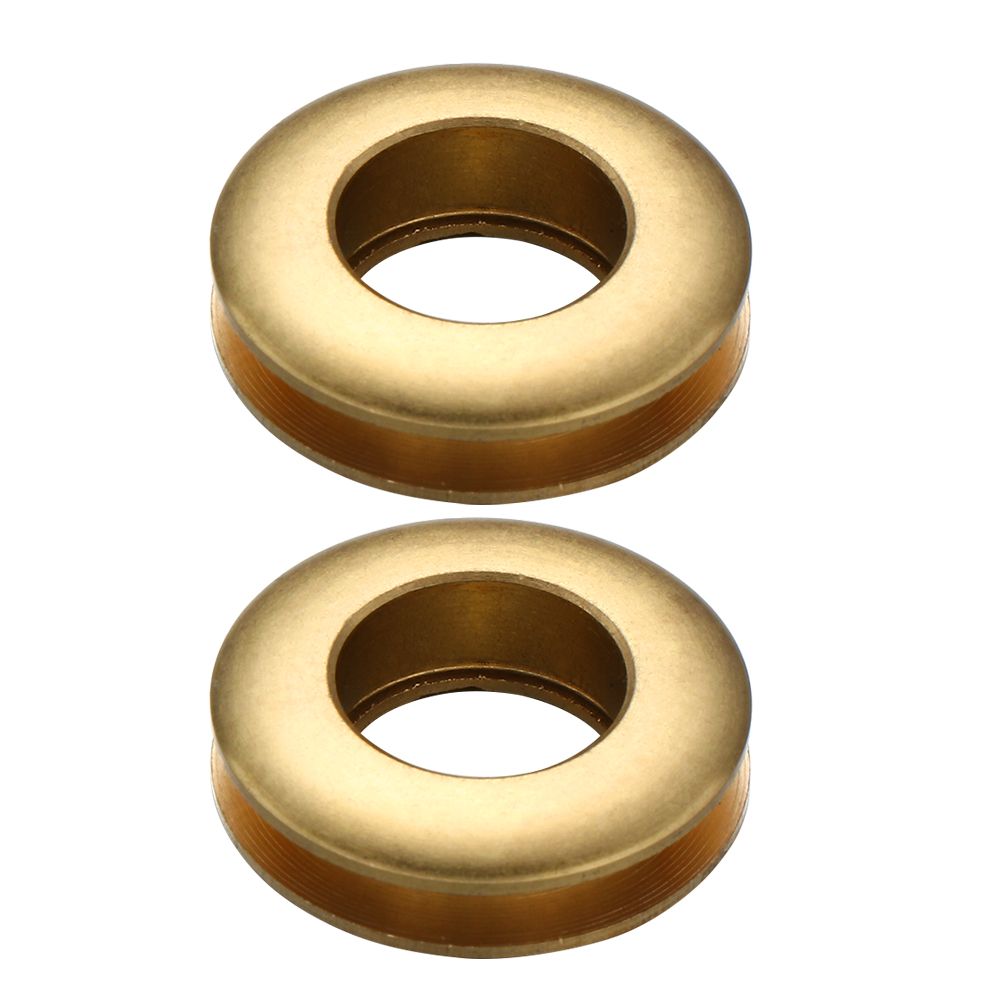 2Pcs Solid Brass Screw Back Eyelets With Washer Grommets Leather Craft Accessory for Bag Garment Shoe Clothes Jeans DIY Decor: 28 x 15mm
