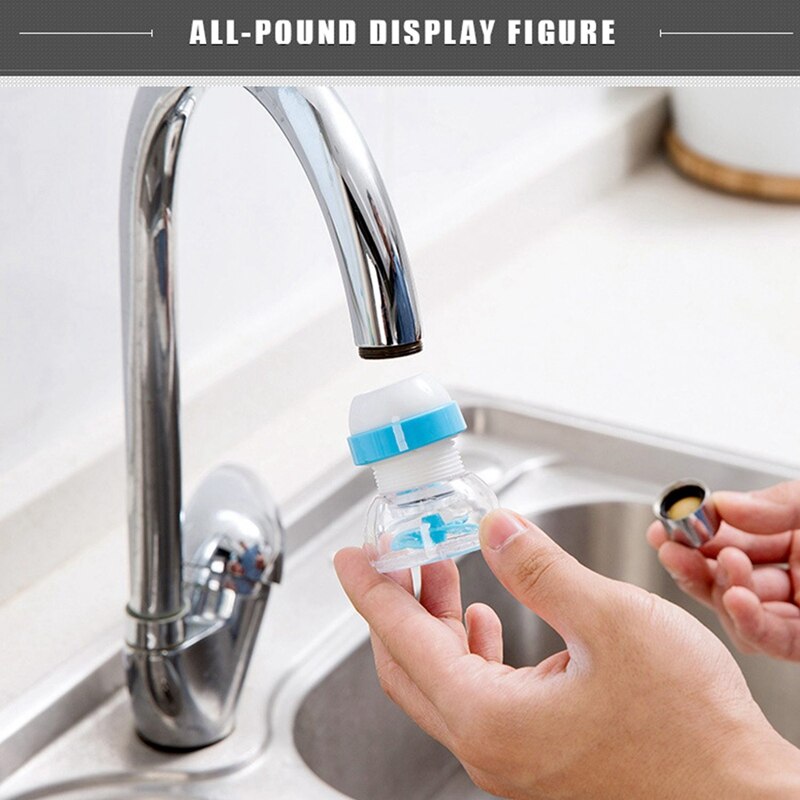 Waterkraan sproeier sproeier waterbesparende keukenaccessoires flexibele gootsteenkraanbevestiging verstelbare adapter sproeikop