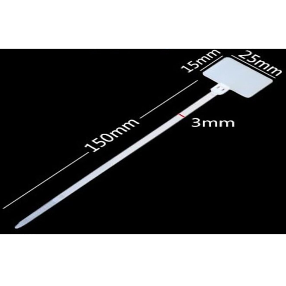 4*150mm farbe Nylon Etikett kabelbinder selbst-Verriegelung Nylon äußehe Etikett-Schild mit breite 3mm beschreibbare Logo mit Schild kunststoff kabelbinder