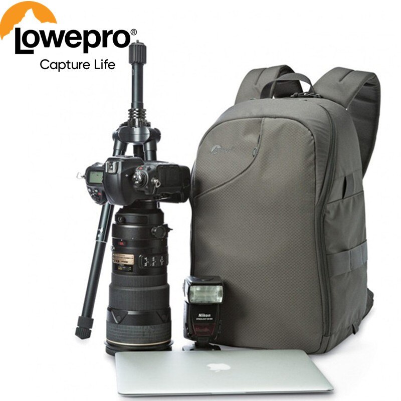 Lowepro Transit Backpack 350 AW SLR Camera Bag mirrorless camera case Backpack Shoulder bag With All Weather Cover