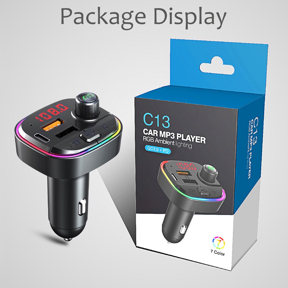 BT for Car FM Transmitter Wireless Radio Adapter Music Player Hand-Free Car Kit Movtalk Supertooth