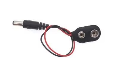 Connecteur de batterie 9V, 10 pièces, Type T, Type I, connecteur à boucle 9 volts, coque en plastique dur, câble d'alimentation de batterie, Clip de prise de cordon: MULTI