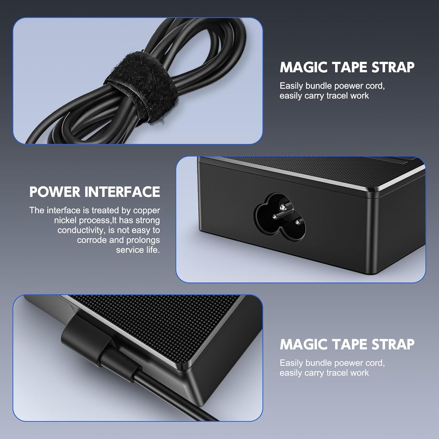 100W USB-C Laptop Charger For ASUS ROG A20-100P1A, Flow Z13 X13, 100W PD Fast Charging for Asus ROG Flow Power ADAPTER