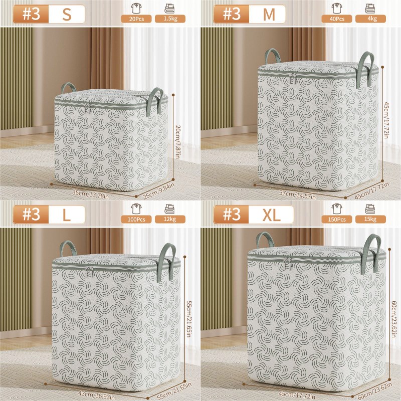 Wodoodporne Organizerzy Organizer na Ubrania Kosz na Brudną Bieliznę Torba robić Przechowywania Powrót robić Szkoły Składany Pojemnik na Kołdrę Torba: fioletowy