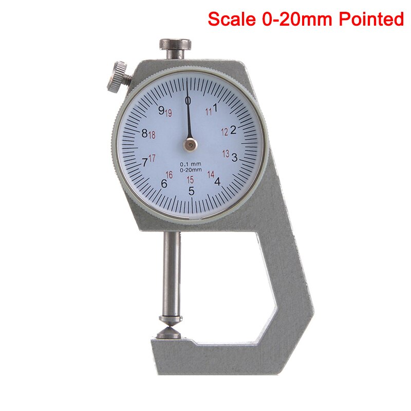 High-precision Digital Thickness Gauge Thickness Gauge High-precision Digital Display Measuring Pearl Diameter Caliper WWO66: scale 20mm pointed