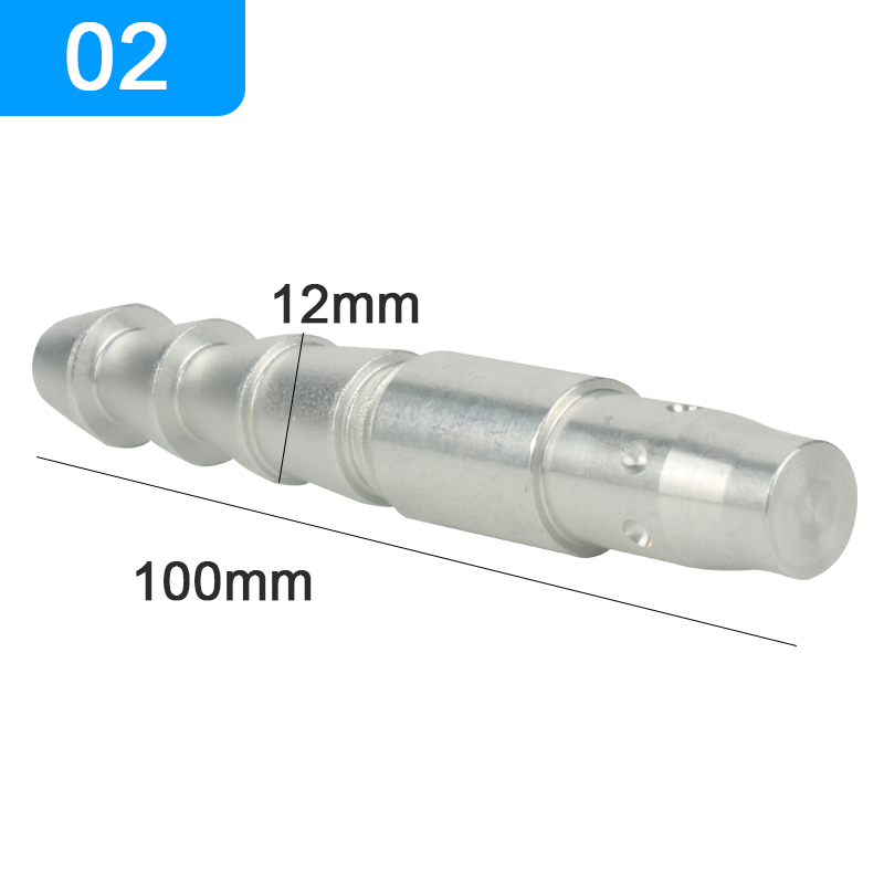 Telescopic Linear Actuator Attachment Metal Adapter Vac-u-Lock Attachments Quick Plug Turn 3XLR Connector Head Metal: Silver
