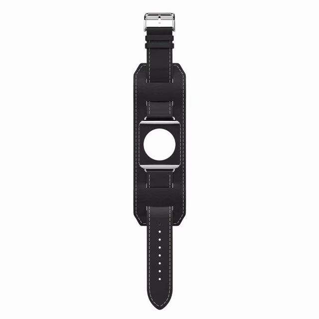 Leren Band Voor Apple Watch Band 10 9 8 7 6 46Mm 42Mm 44Mm 40Mm 38 41Mm 45Mm Horlogeband Voor Iwatch Serie Ultra 2 49Mm: Bruin / 12mm