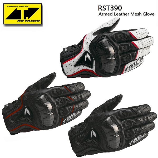 Klassieke Ademende Lederen Motorhandschoenen Racing Handschoenen mannen Motorcross Handschoenen RST390 Handschoenen