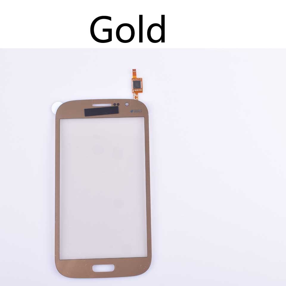 10pcs\lot For Samsung Galaxy Grand GT i9082 i9080 Neo i9060 i9062 Plus i9060i Touch Screen Panel Sensor Digitizer Touchscreen: Gold