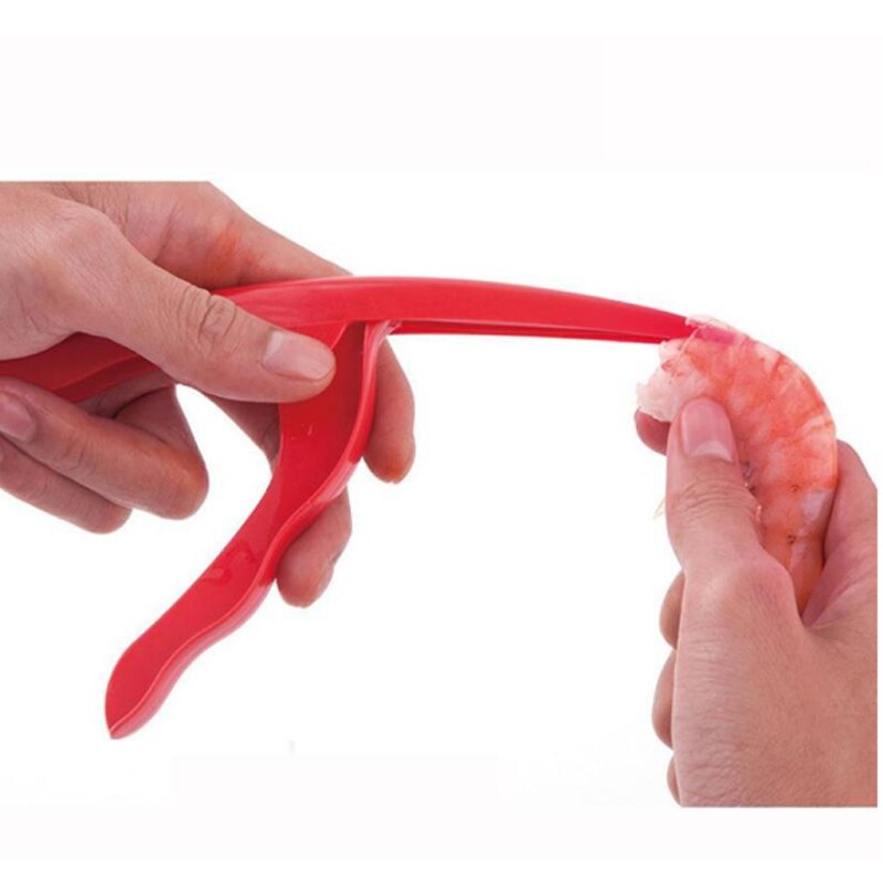 Pelador de gambas , dispositivo de pelado de gambas, herramientas de cocina, accesorios de cocina cómodos y rápidos, 1 unidad, 10