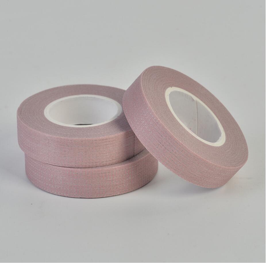 3 Stuks Wimper Extension Groene Tape Sticker Isolatie Met Holesmedical Non-woven Tape Lijm Ademend Patches Bandage: Brown