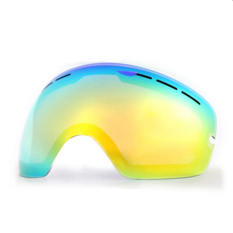 Original Lens Ski Goggles Lens Anti-fog UV400 Big Spherical Ski Glasses Snow Goggles Eyewear Lenses Replacement Only Lens 3100