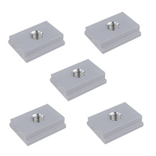 M6/M8 T-track Slider Sliding Nut Aluminum Alloy T Slot Nut For Woodworking Tool Jigs Screw Slot Fastener 5pcs/10pcs