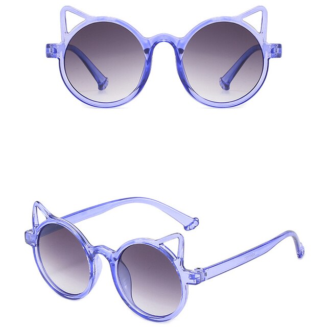ZUEE-gafas de sol clásicas para niños y niñas, bonitas gafas de sol con dibujos de animales, alas de flores, protección para exteriores