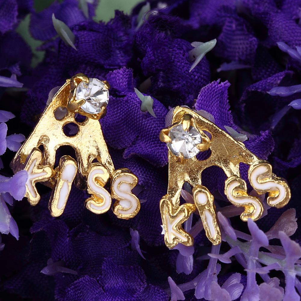 Vintage styr overskæg skæg overskæg to fingre justerbar dobbelt ring: Lilla