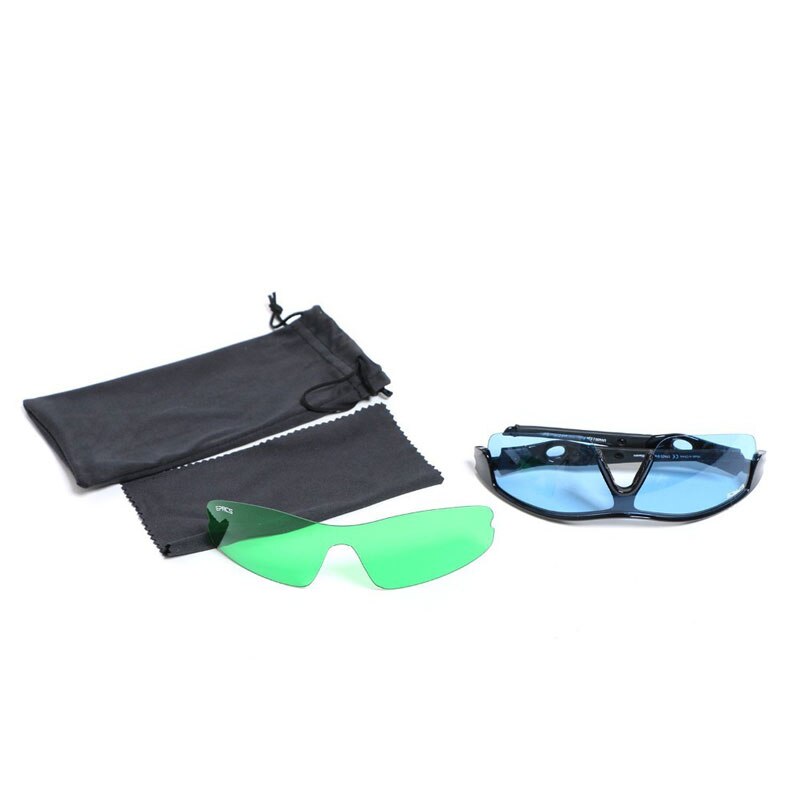 Led vokse værelse briller anti-refleks anti-uv grøn / blå linse briller til telt drivhus hydroponics plante lys øjenbeskyttelsesbriller