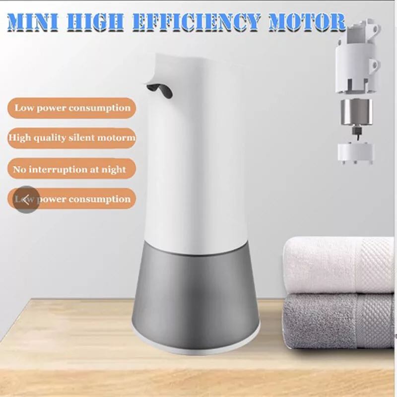 Distributeur automatique de savon mousse sans contact, rechargeable par usb, pour salle de bain, cuisine, bureau, école, entrepôt, montage mural