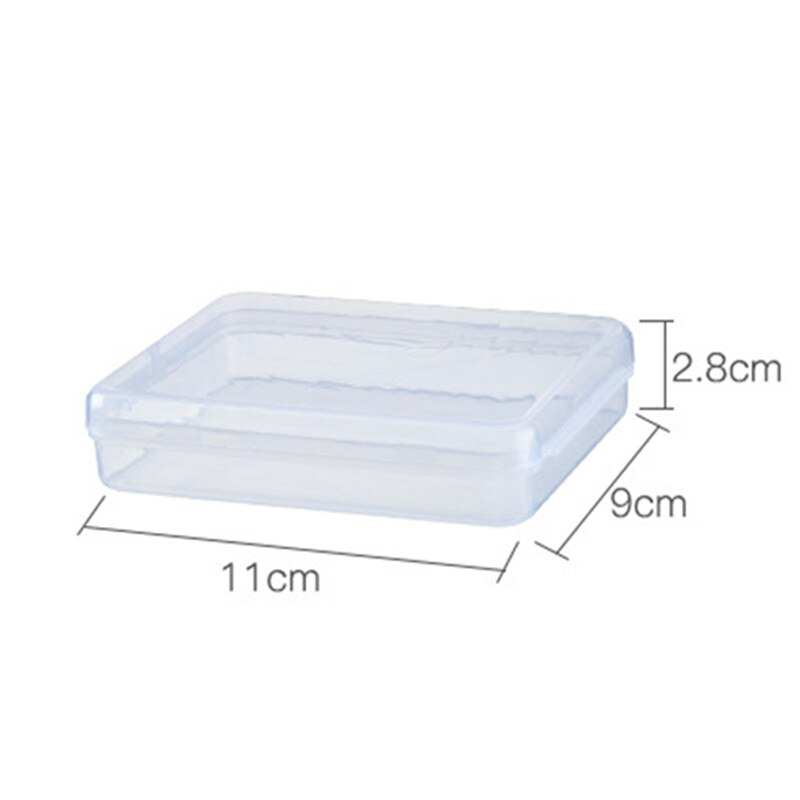 Refrigerator Organizer Trays Kitchen Drainer Storage Box Bins Pantry Cabinet Fruits Vegetables Drain Containers Storage Baskets: 11x9x2.8cm