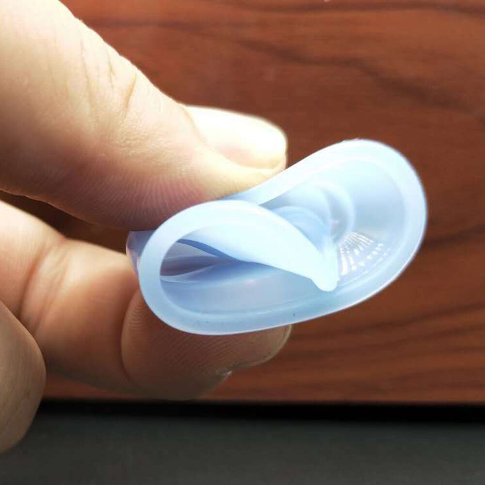 2 Pcs Siliconen Oog Wassen Cup Herbruikbare Boerenbedrog Tools Zachte Siliconen Eye Bad Cup Eye Wassen Cup Voor Ouderen Vrouwen mannen