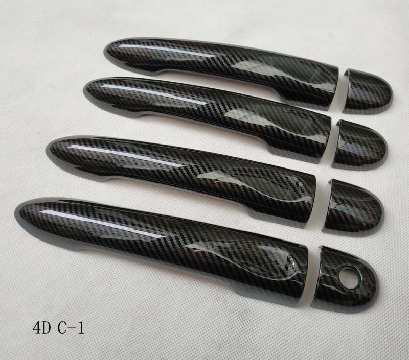 Couvercle de poignée de porte de voiture en plastique, accessoires pour Renault Scenic 3 iii Grand Scenic: 4dc1
