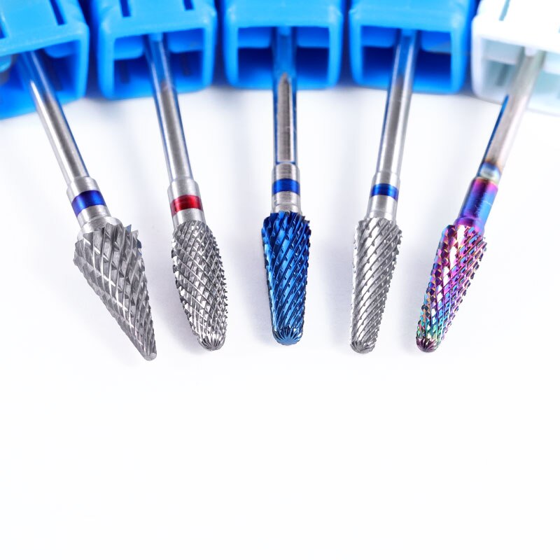 1pc nail art borrkronor vakuum tungsten stål sliphuvud embout ponceuse ongle polering borr  mz255