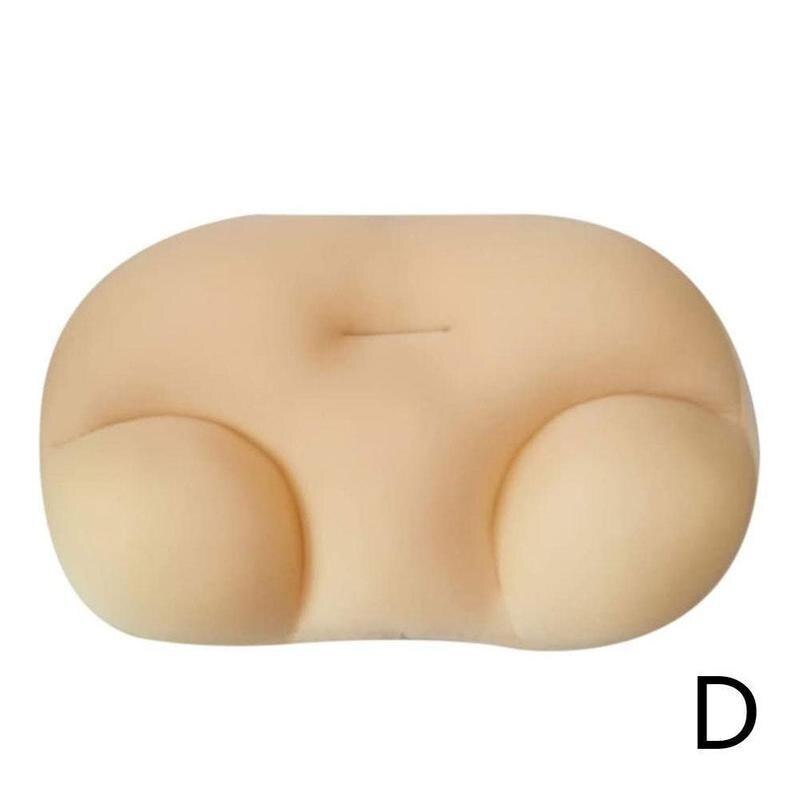Oreiller de sommeil tout rond nuage oreiller cou soutien oreiller en forme de papillon oreiller ergonomique en mousse doux orthopédique oreiller cervical: 6