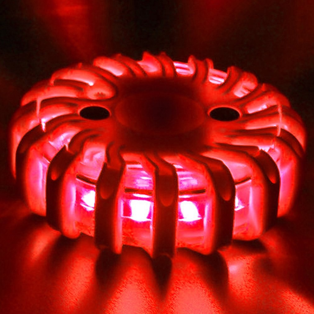 2pcs LED Warning Light Multi-functional LED Indicator Lights AAA Powered Traffic Safety Warning Indicator Lightings: Red
