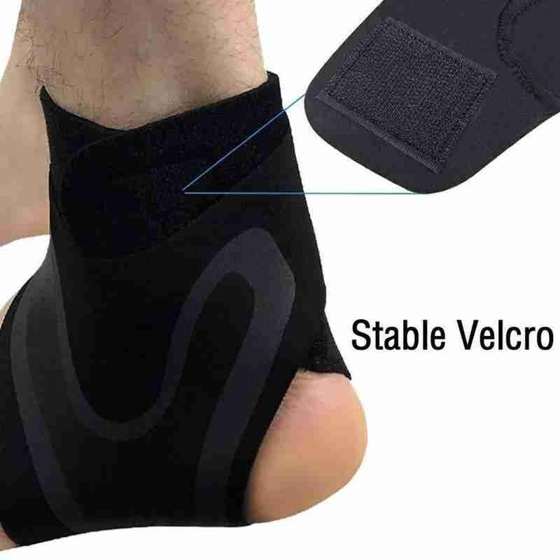 Supporto della Caviglia di sport di forma fisica bretelle Supporto Elastico Alla Caviglia Ingranaggio Elastici per Il fitness Avvolge Fasciatura Del Piede Gambe di Protezione Del Piede Pesi Ingranaggio Y4X4
