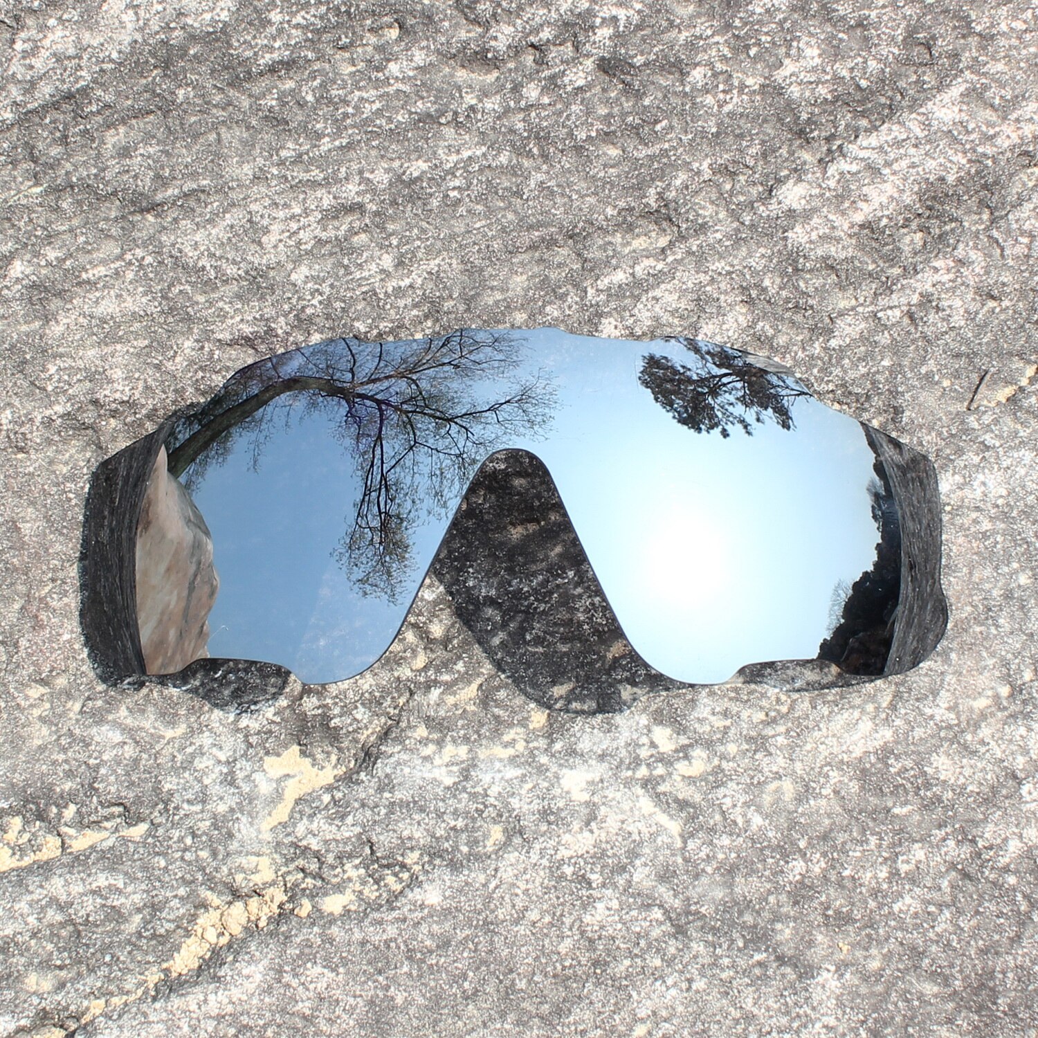 E.o.s 20 + Opties Lens Vervanging Voor Oakley Jawbreaker Sunglass: Silver Non-Polarized