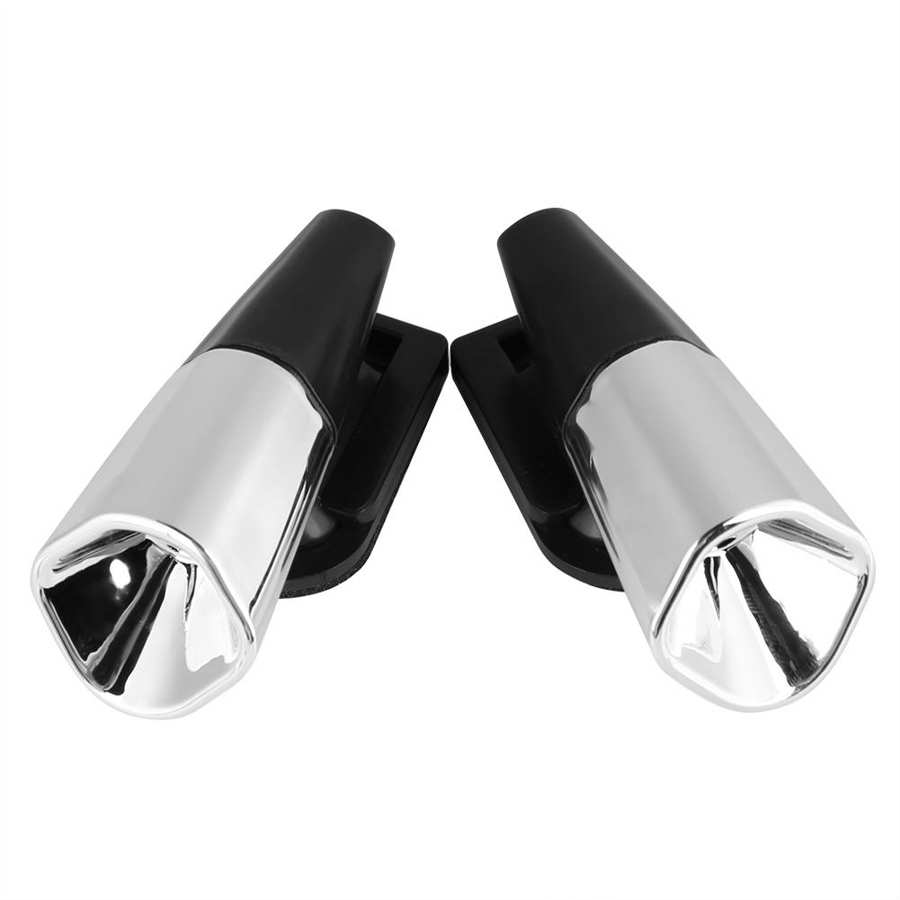 2Pcs Garden Automotive Cat Snake Mole Repellent Ultrasonic Wind Power Repeller: Red