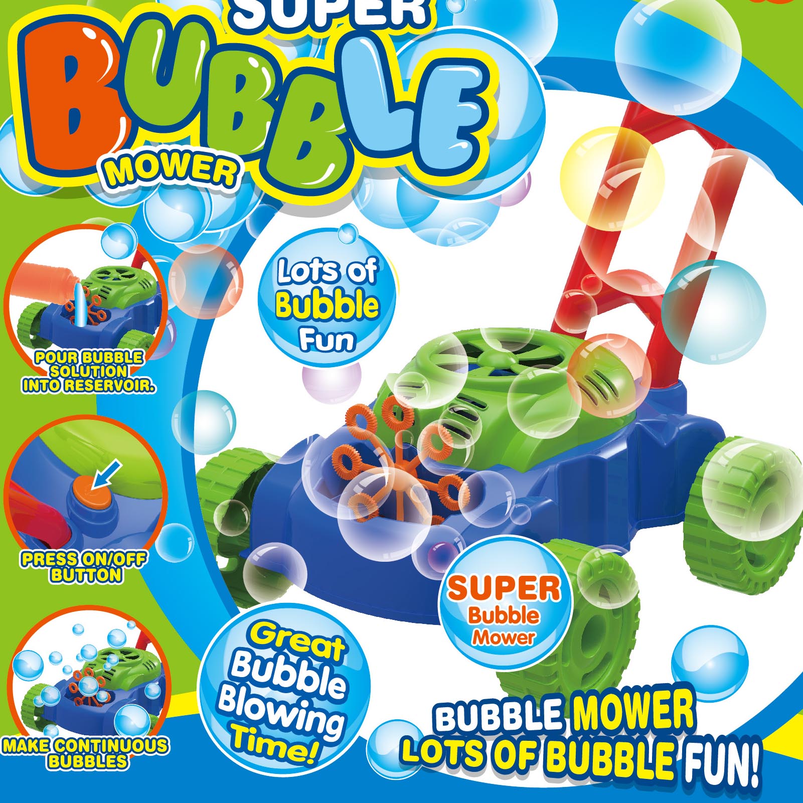 Zomer Outdoor Wandelaar Push Speelgoed Bubble Grasmaaier Plezier Elektronische Bubble Blower Machine Speelgoed Hand Push Bubble Auto Speelgoed