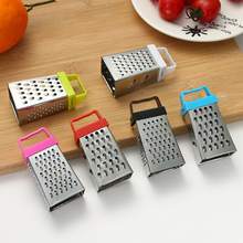 Útil Mini-rallador de mano multifunción de 4 lados, rebanador pequeño y versátil, utensilios de Cocina para frutas y verduras, aparato de Cocina